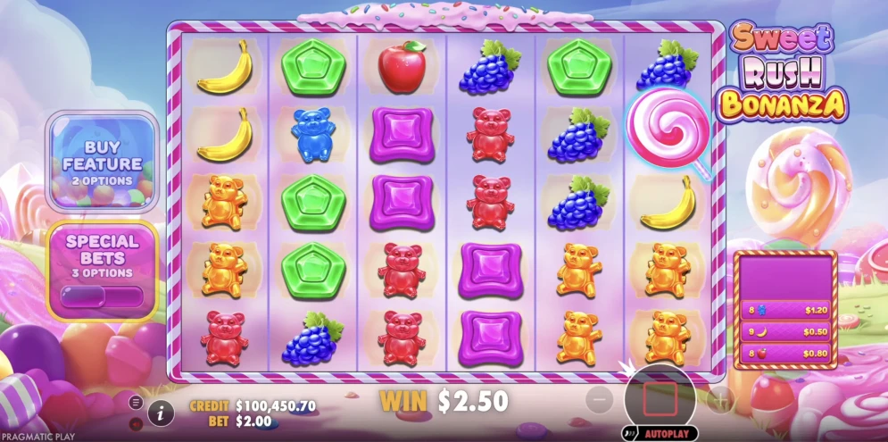 Sweet Rush Bonanza Slot